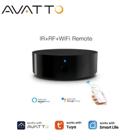 AVATTO Tuya WiFi Control remoto inteligente RF IR, control remoto universal Compatible con todos los electrodomésticos y Alexa Google Home