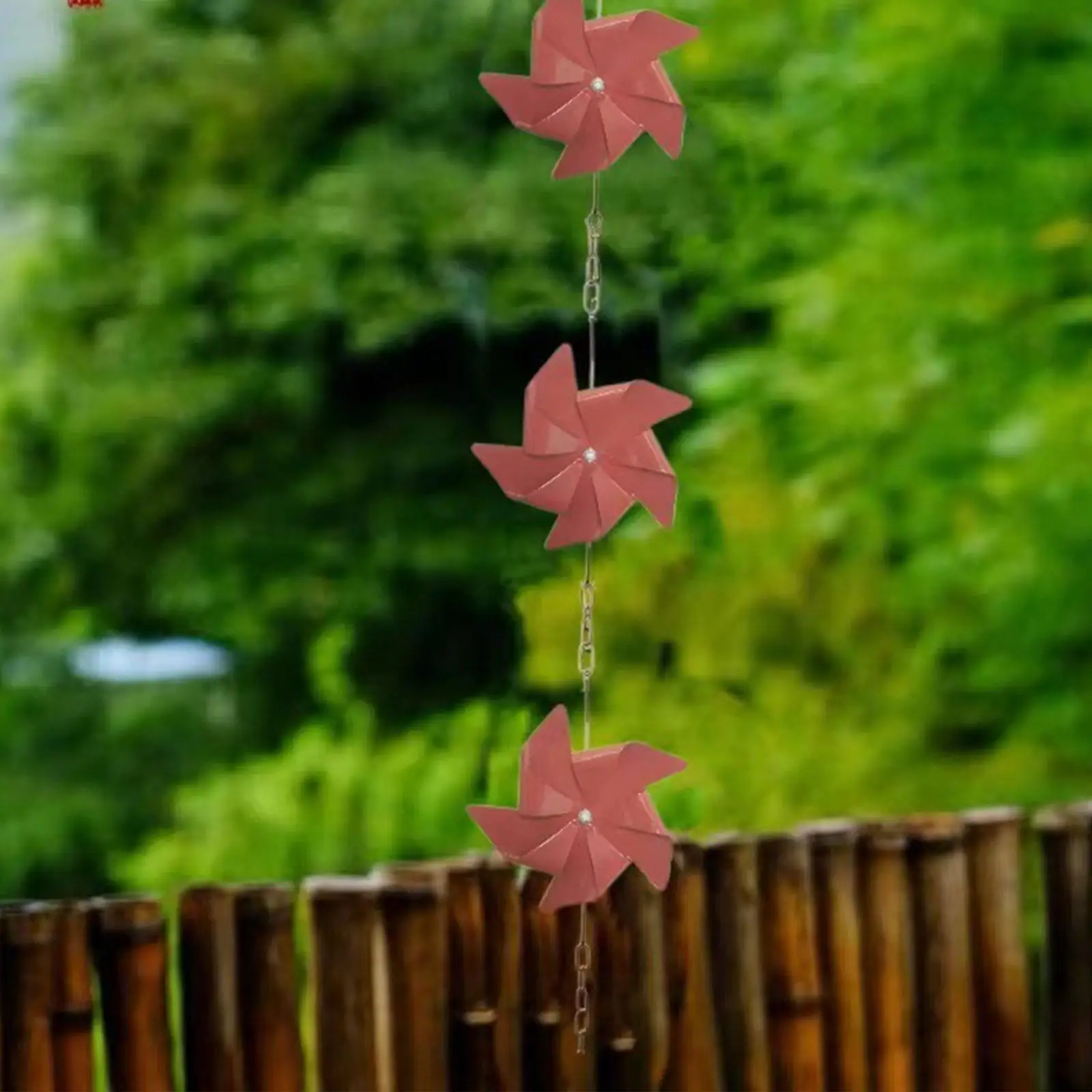 

Ветряная мельница, декор от дождя, декоративная подвесная цепочка для ловли дождя, дождевая цепочка для садовых желобов, водосточные трубы, дождевой дом на открытом воздухе