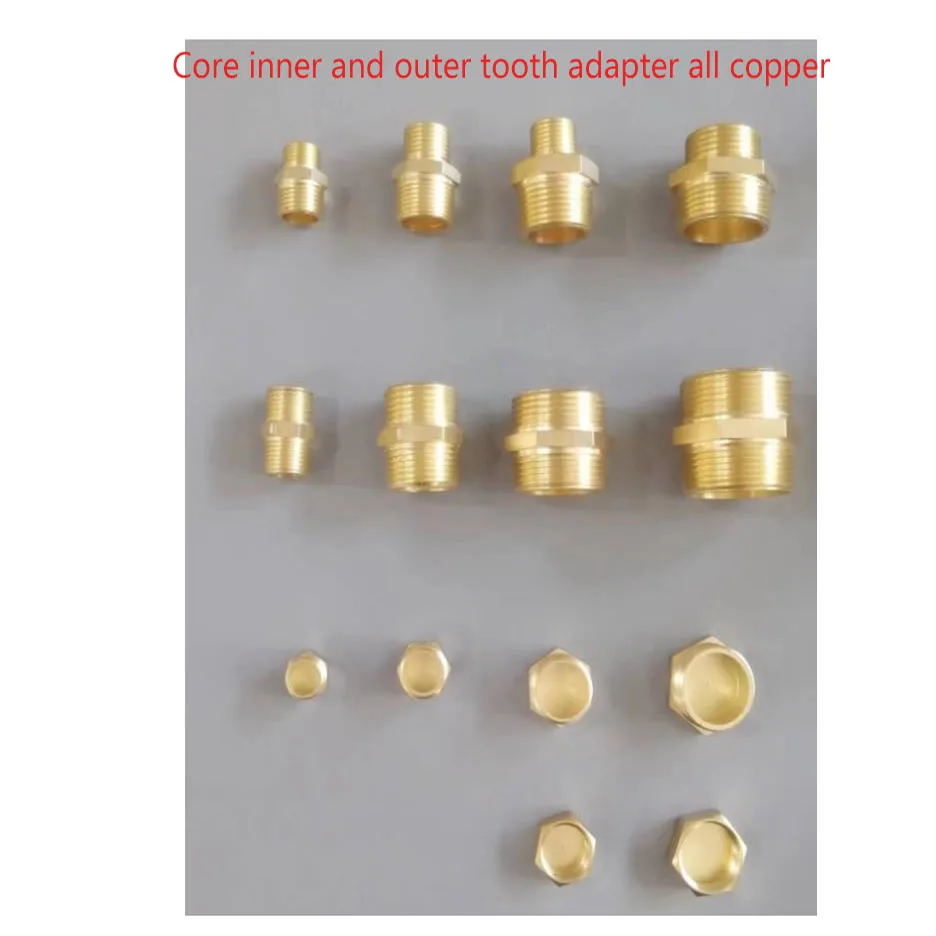 Core Inner And Outer Tooth Adapter 1/  2/  3 / 4/ 6 Min/ 1 Inch Lengthened Thick Copper Durable