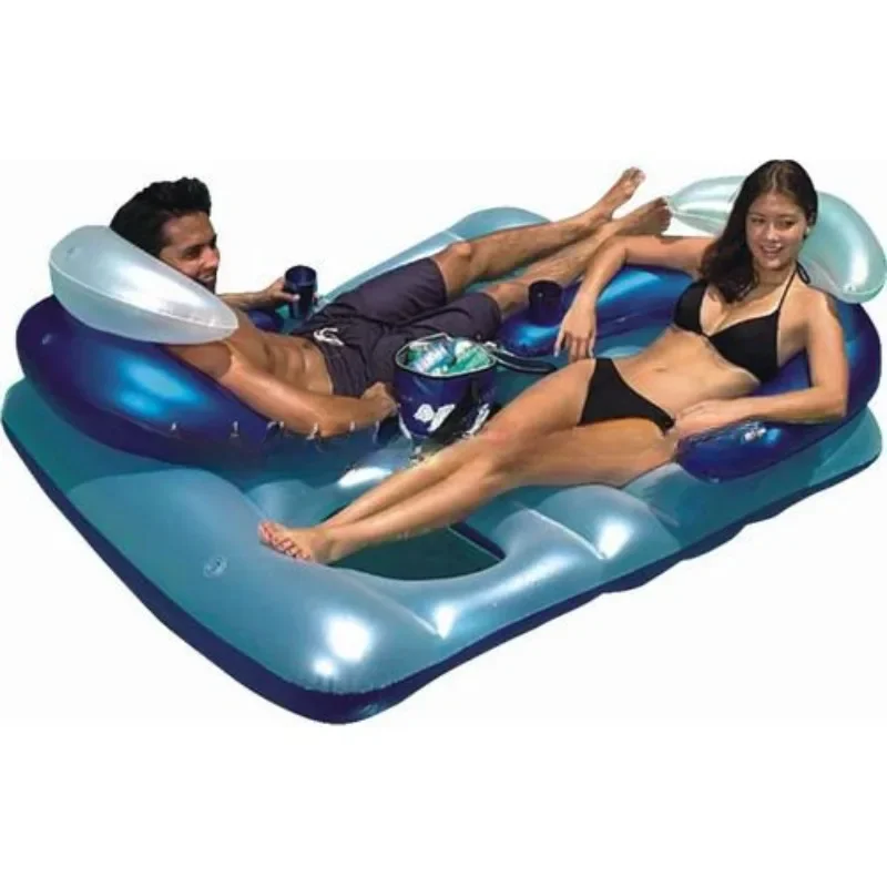 

chair Float Raft Water Swimming Lake Mat For Double Couple