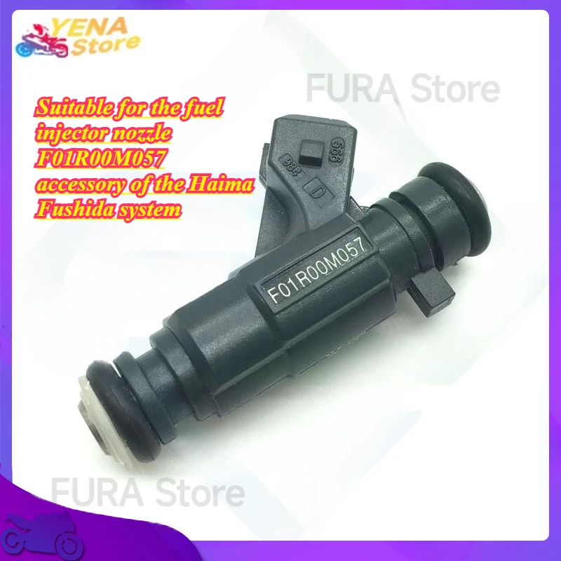 

The automotive fuel injector is suitable for the fuel injector nozzle F01R00M057 accessory of the Haima Fushida system