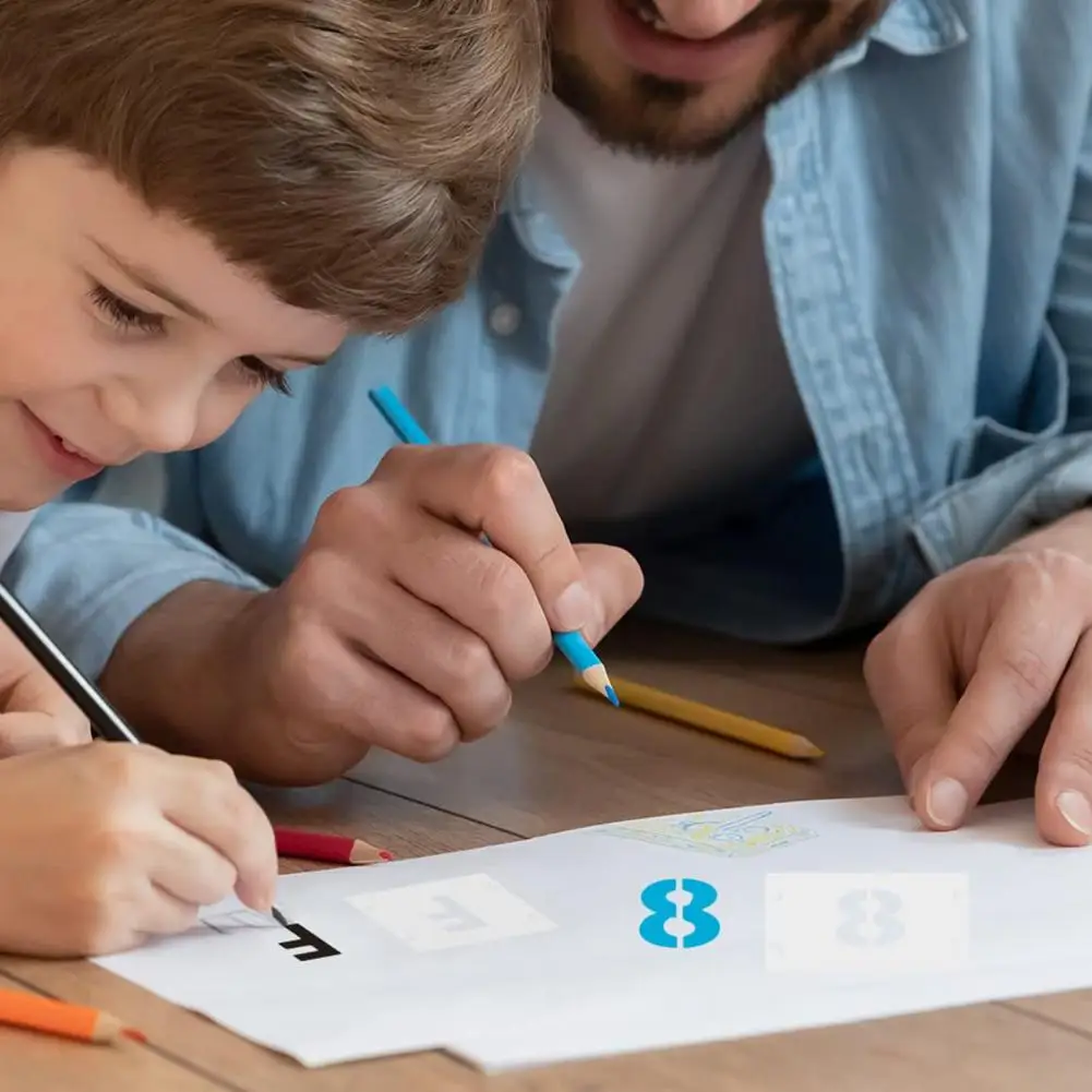 422 قطعة 2/3/4/5/6 بوصة رسالة لتقوم بها بنفسك الإستنسل جدار اللوحة سجل القصاصات التلوين النقش ألبوم الزخرفية ورقة بطاقة قالب ، الجدار