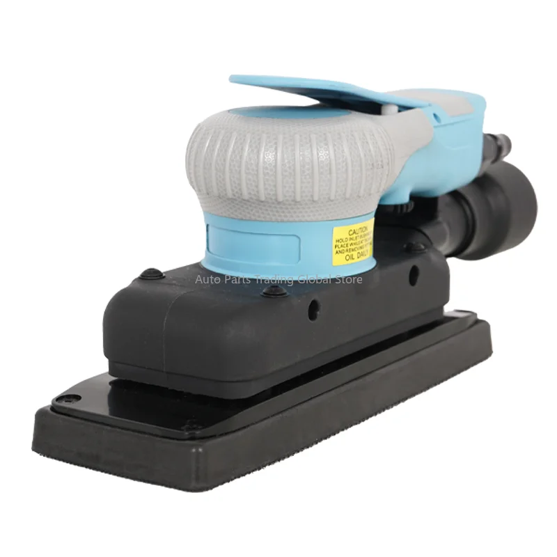

New Arrival Pneumatic Waxing Machine 70*198mm Air Sanding Square Sander Central Vacuum Palm Grip For Efficiency Comfort