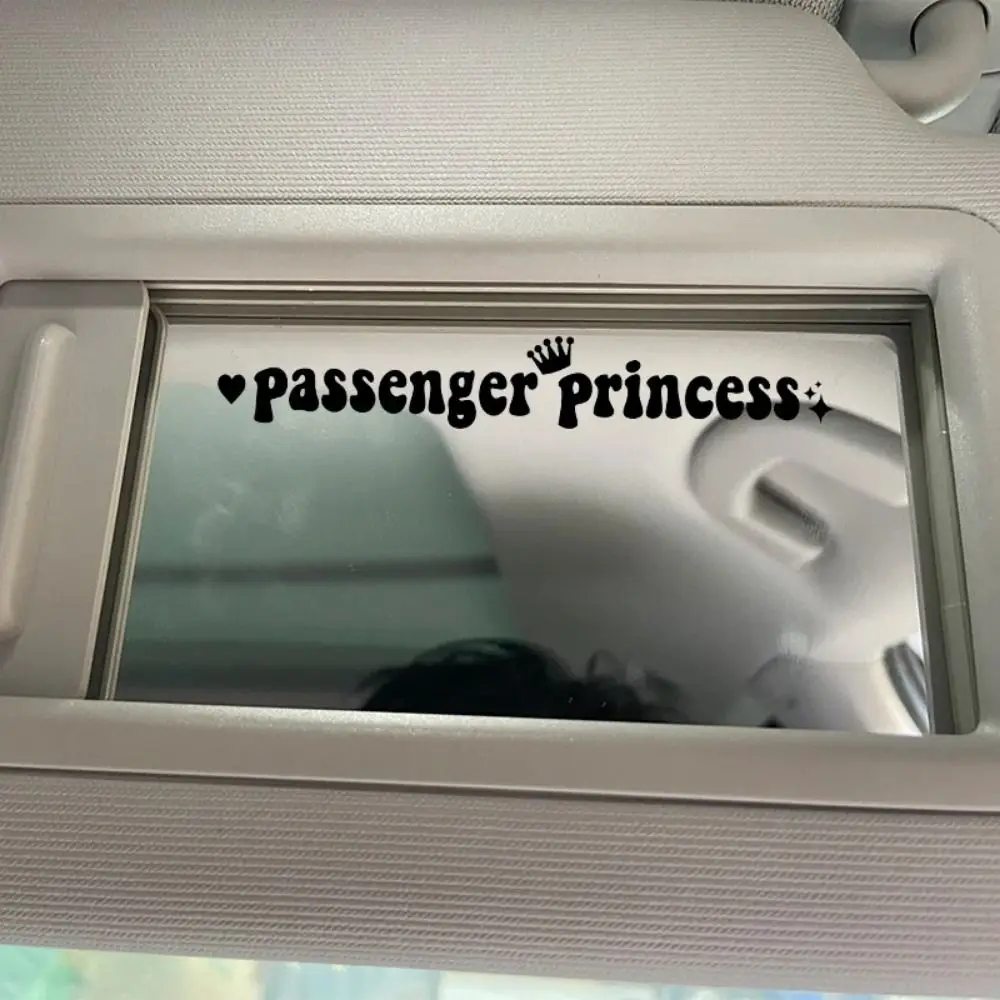 Passenger Princess Passenger Princess Car Stickers Self Adhesive Reflective Passenger Princess Sticker Personality Creative