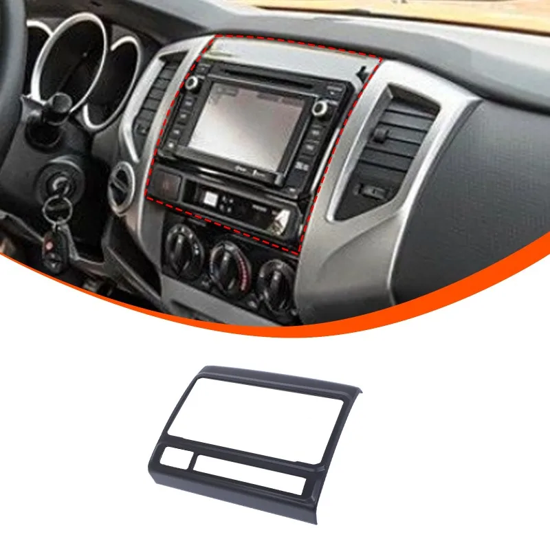 

ABS Dashboard Navigation Frame for Toyota Tacoma 2011-2015 Car Accessories matte black