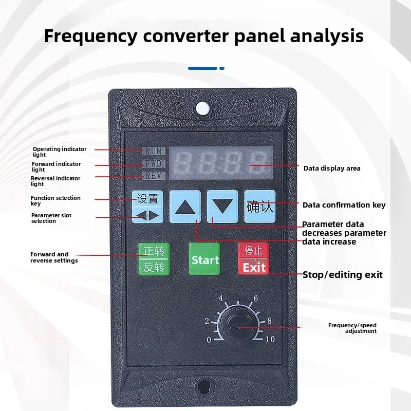 

1500W speed regulator single-phase input 220V three-phase input 220V motor controller