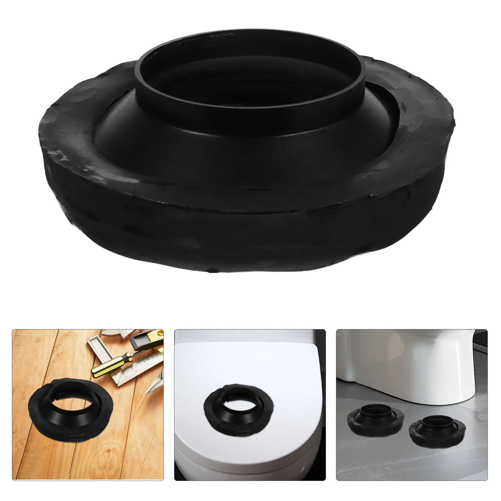 

Набор из 4 универсальных уплотнительных колец для унитаза, герметичные резиновые прокладки, комплект для ремонта фланцев, водонепроницаемые уплотнители для унитаза, сменный комплект