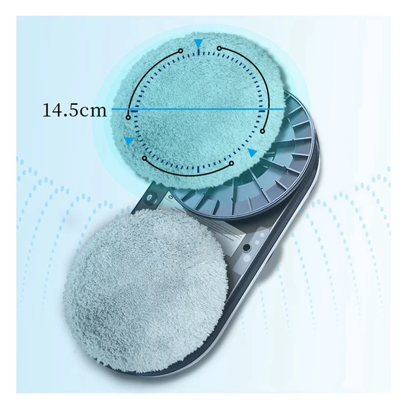 창문 청소 로봇, 5600PA 흡입 스프레이, 전기 창문 청소 로봇, 낙하 방지 리모컨 진공 청소기, 미국 플러그 내구성