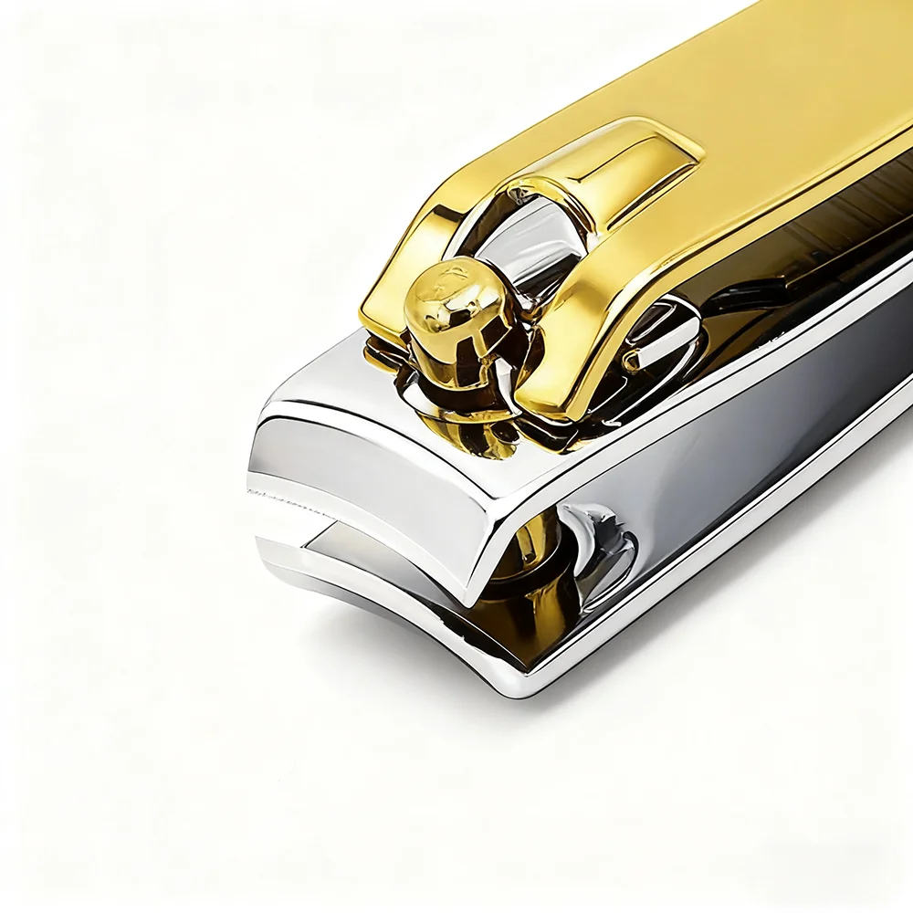 1개/2개 스테인리스 스틸 손톱깎이 및 발톱깎이 두꺼운 손톱용 도구 넓은 턱 직선형 발톱깎이