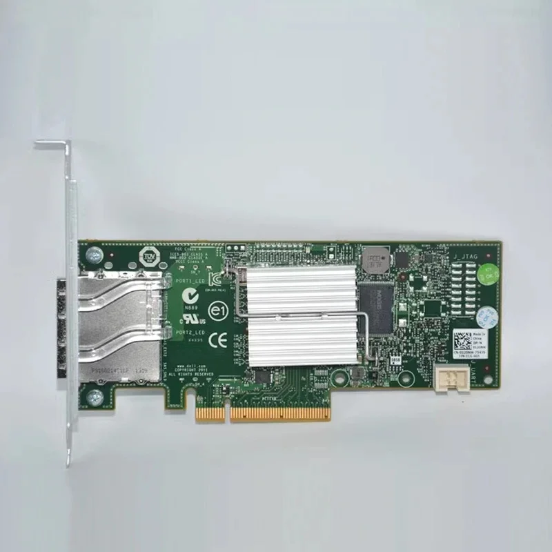 012DNW 9200-8E RAID Controller Expander Card 6Gb/s SAS SATA PCI-E HBA 2 Port SFF-8088 9200-8E For Dell H200E High Quality