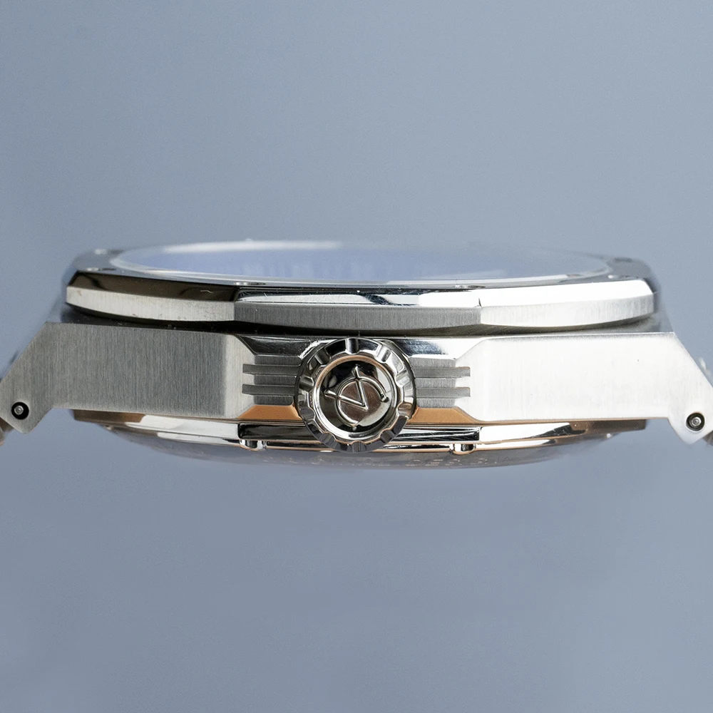 AJUT Automatic Tourbillon Mechanical Men Watch Sapphire Hydraulic Surface Bussiness Stainless Steel Watches For Man 0516