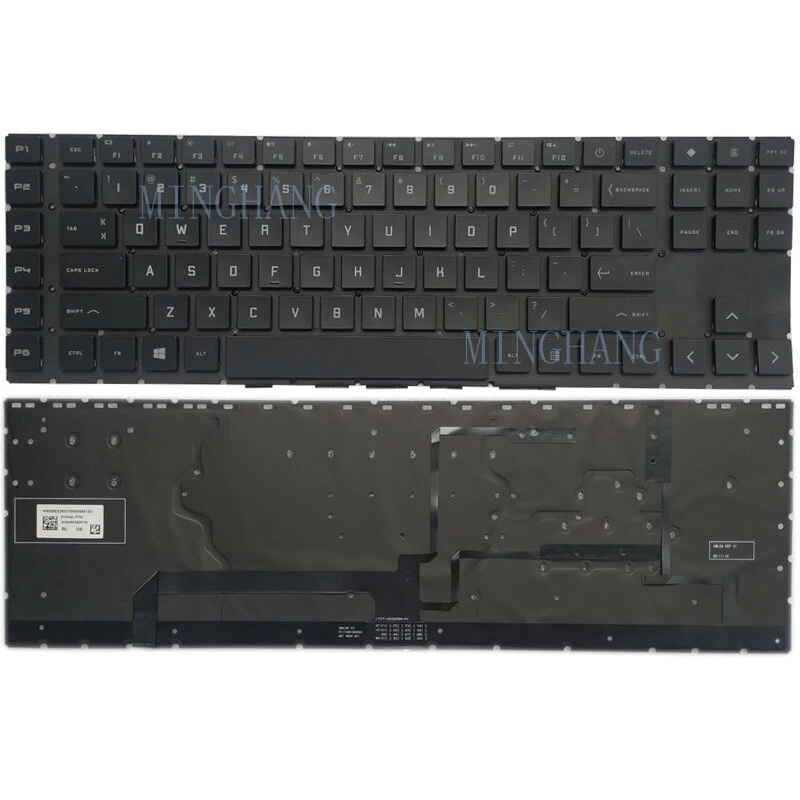 

M New For HP Omen 17-CK 17-CK1020NR 17-CK1021NR 17-CK0372NR US Backlit Keyboard