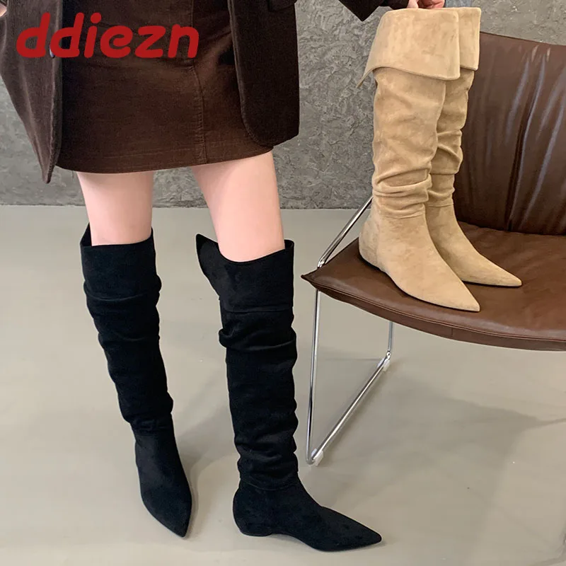 stivali-alti-al-ginocchio-da-donna-con-bordo-risvoltato-alla-moda-con-scarpe-che-aumentano-l'altezza-stivali-lunghi-da-donna-con-punta-a-punta-femminile-slip-on-shoes