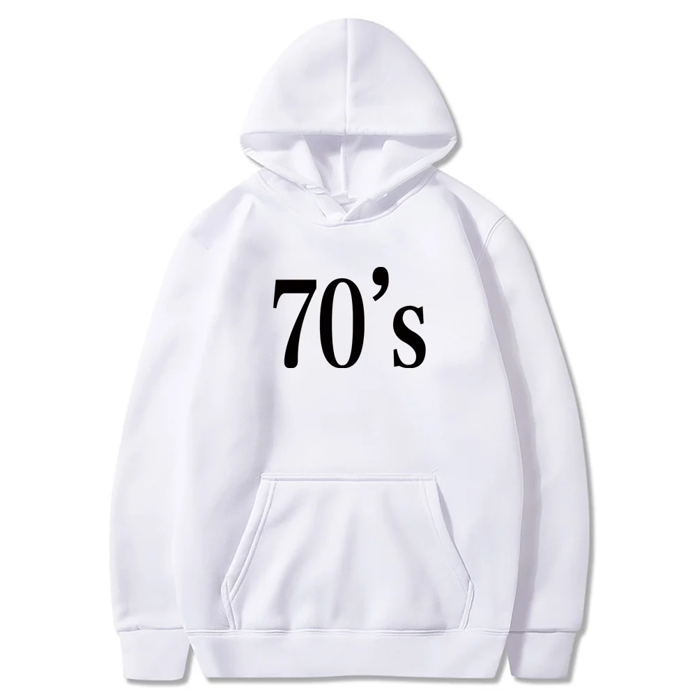 2022 Streetwear Hoodies Made In The 60s~90s Letter Printing Men Women Sweatshirt Autumn Long Sleeve Hooded Pullovers Streetwear