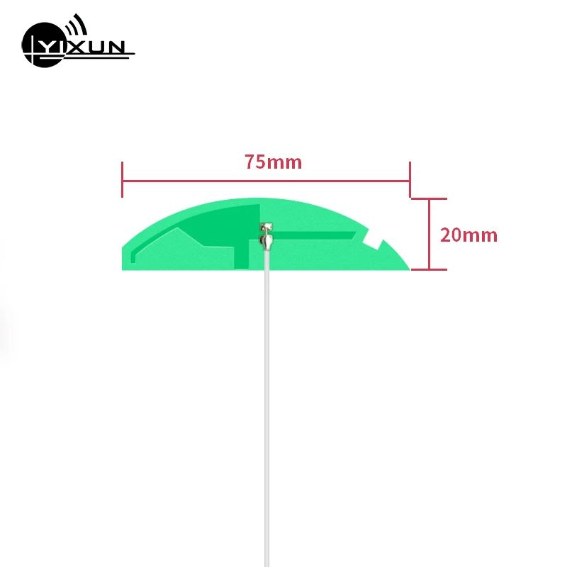 NB-IoT module internal PCB antenna 2G 3G 4G LTE antenna IPEX IPX U.FL interface RG1.13 7cm cable 5dbi high gain 700-2700MHz