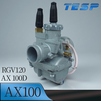 22mm Motorcycle Carburetor AX100 for Suzuki AX100D AX 100 RGV120 QJ100-M KW100-M 2-Stroke Scooter ATV Engine Parts