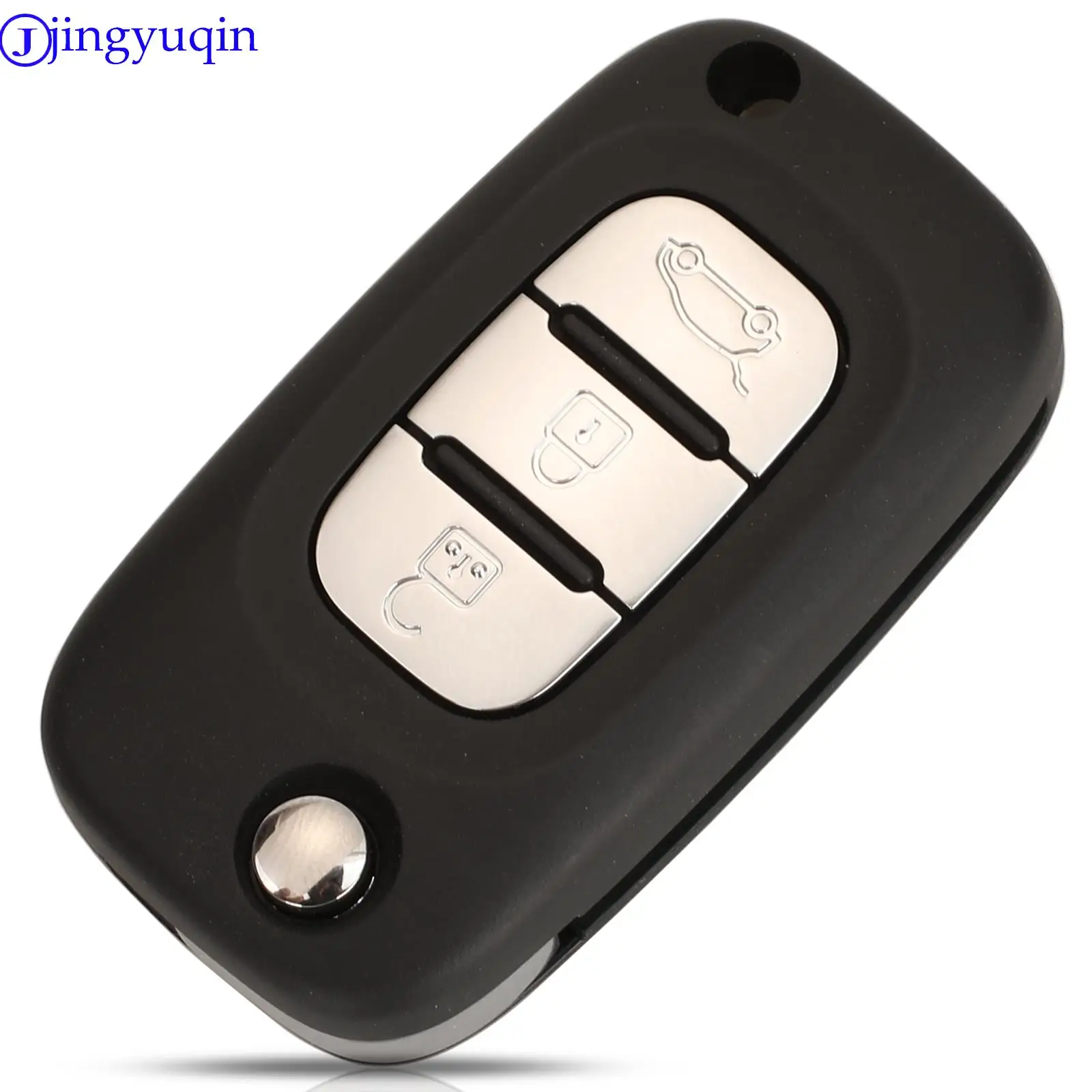 jingyuqin Remote Car Key 433mhz 4A/pcf77961m Chip For LADA Vesta Granta XRay Kalina Priora Sedan 3buttons