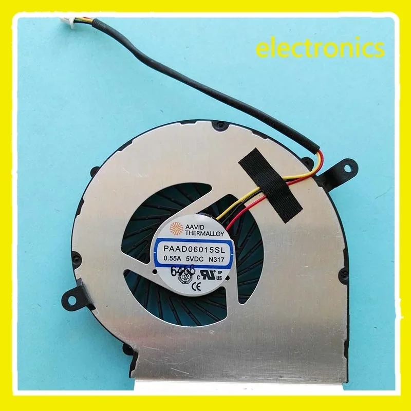 New original CPU Fan Cooler for MSI GE72 GE62 PE60 PE70 GL62 GL72 GP62 2QE 6QG MS 1794 MS-1795 PAAD06015SL N318