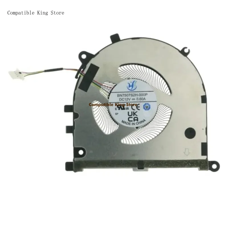 X CPU Cooling Fan for Asus VivoBook Pro 15 OLED K6502Z K6502ZC 16X OLED K6602Z K6602ZC /Creator Q530V Q540V Q530VJ Q540VJ DC12V