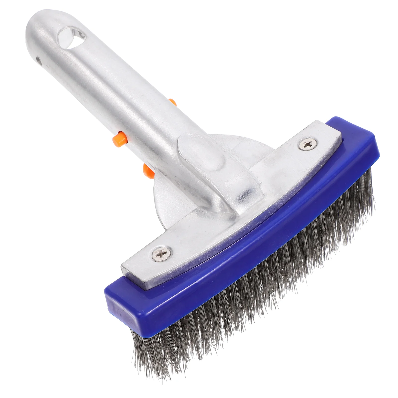 

Pool Cleaning Brush Heavy Duty for Accessories Head Pools Portable Steel Abs Brushes Walls Tile