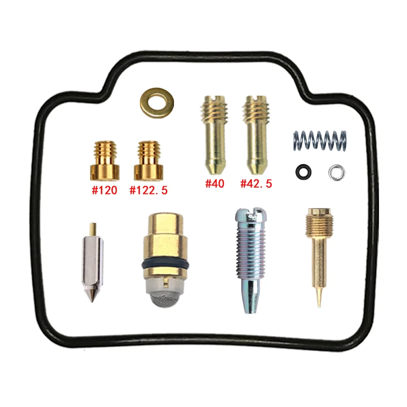 Suzuki KINGQUAD 250 1987-1998 Carburetor Repair Kit ATV Quad LT-F4WD K/L/M/N/P/R/S Carb Parts