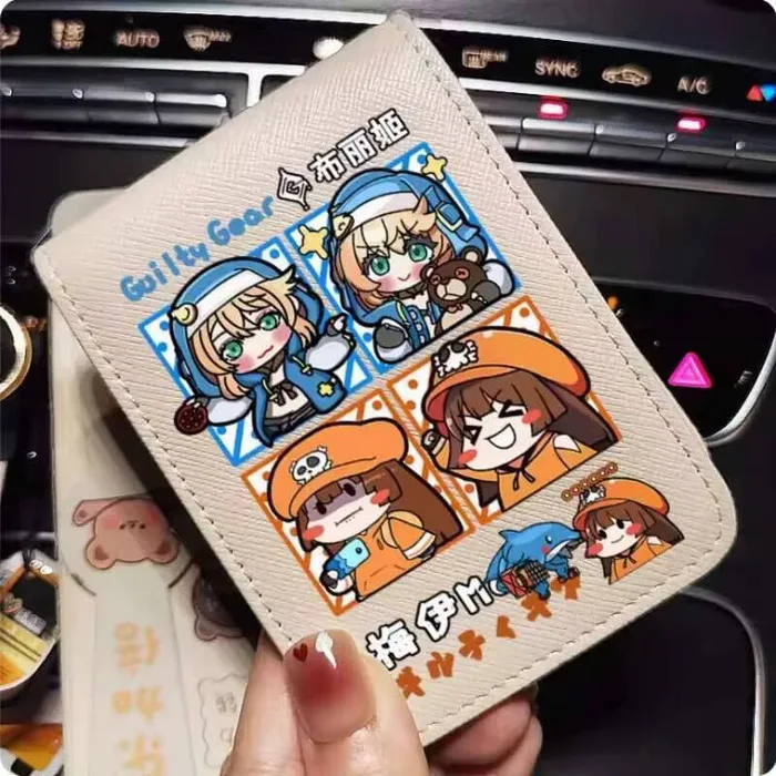

Anime Bridget Guilty Gear Fashion Wallet PU Purse Card Cash Holder Bag Cosplay Gift B808 Anime