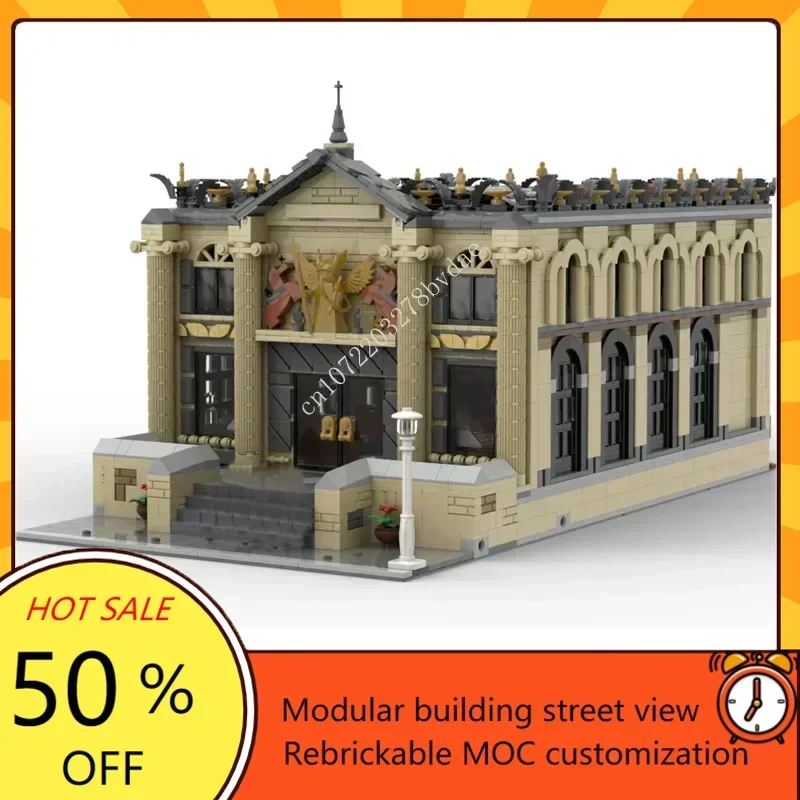 

4487PCS MOC Concert Hall Custom Puzzle Technology Creative Architecture Assembly Model Kit for Adults Educational Toy Gift