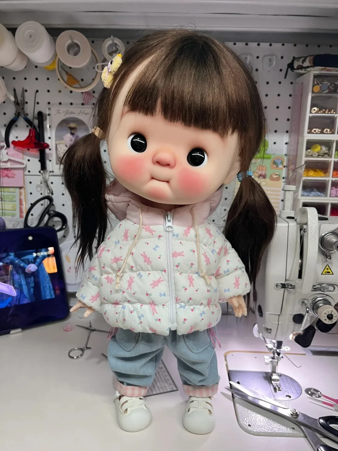 

New SD BJD Doll 1/6 Dian Sister Girl Cute Big Head Baby Set Dolls in offers Artificially Dolls