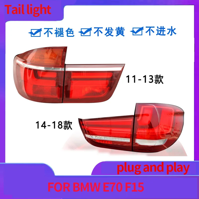 

Taillight Assembly for BMW F15 E70 Taillights 2011-2018 LED Rear Lamp Brake Reverse Back Light blinker DRL Car Accessories