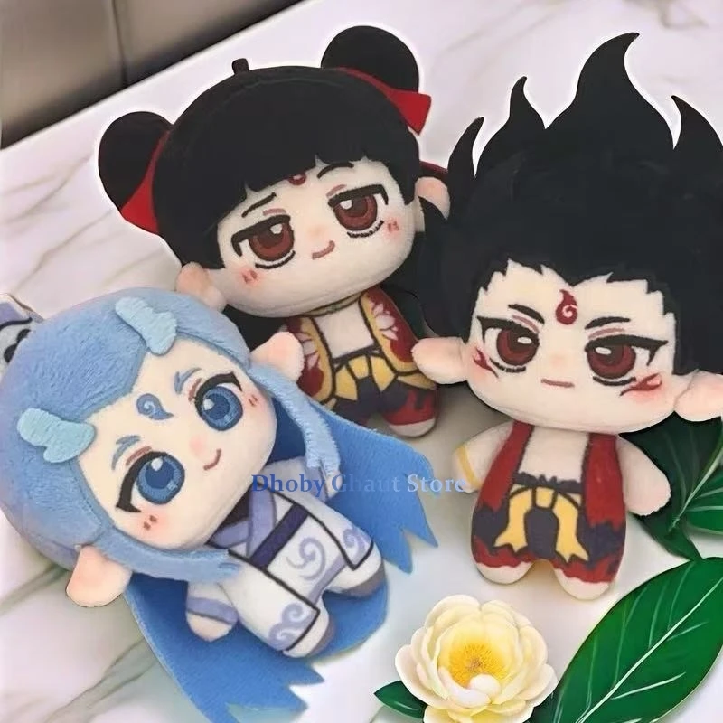 

New Anime COS Chinese Fairy Tales Movie Nezha 2 Peripheral Plush Kawaii Doll Anime Nezha Aobing Cotton Doll Kids Cute Gift Toys
