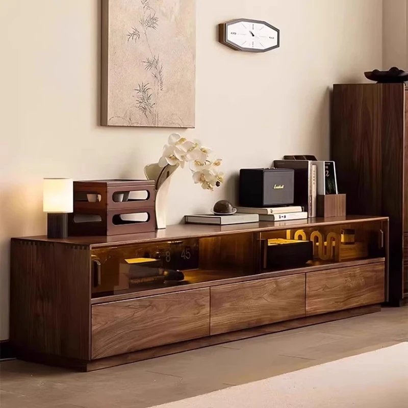 Pengarsipan Stand TV Nordic Film Lantai Tengah Ponsel Minimalis Gamer Tv Stand Universal Organizer Kayu Muebles Perabotan, Perlengkapan Peralatan Rumah Tangga