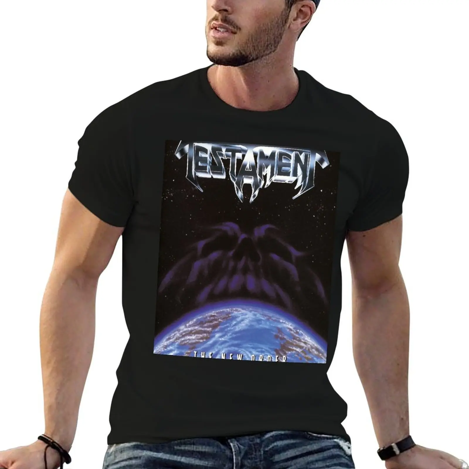 Testament The New Order T-Shirt cotton tshirt 100% funny t shirts man t shirt man cotton T-shirt