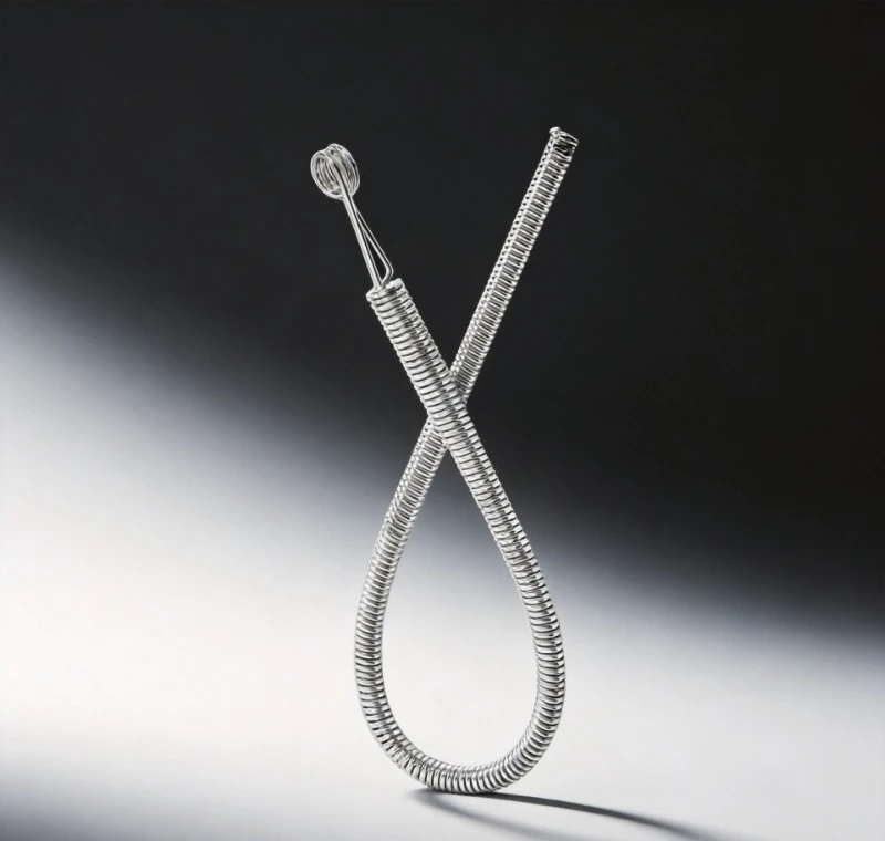 Drawstring Threader Clip & Thread Flexible Bendable Spring For Pants Hoodies Elastic Band Lace Cord DIY Sewing Accessories