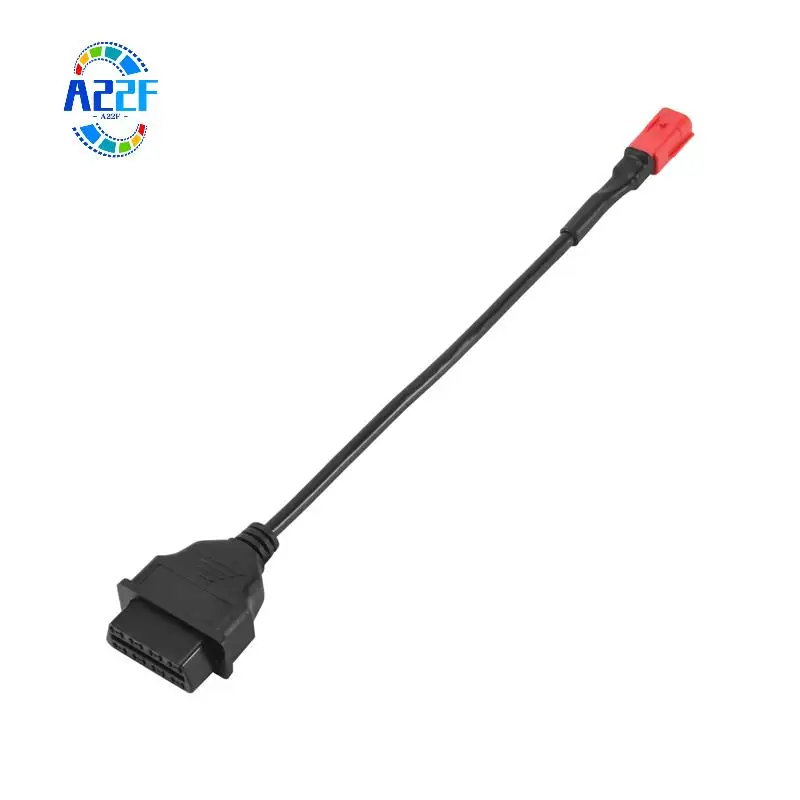 

A22F-6 до 16-контактных мотоциклетных OBD-адаптеров OBD2 диагностического кабеля, удлинители для Honda Yamaha BENELLI
