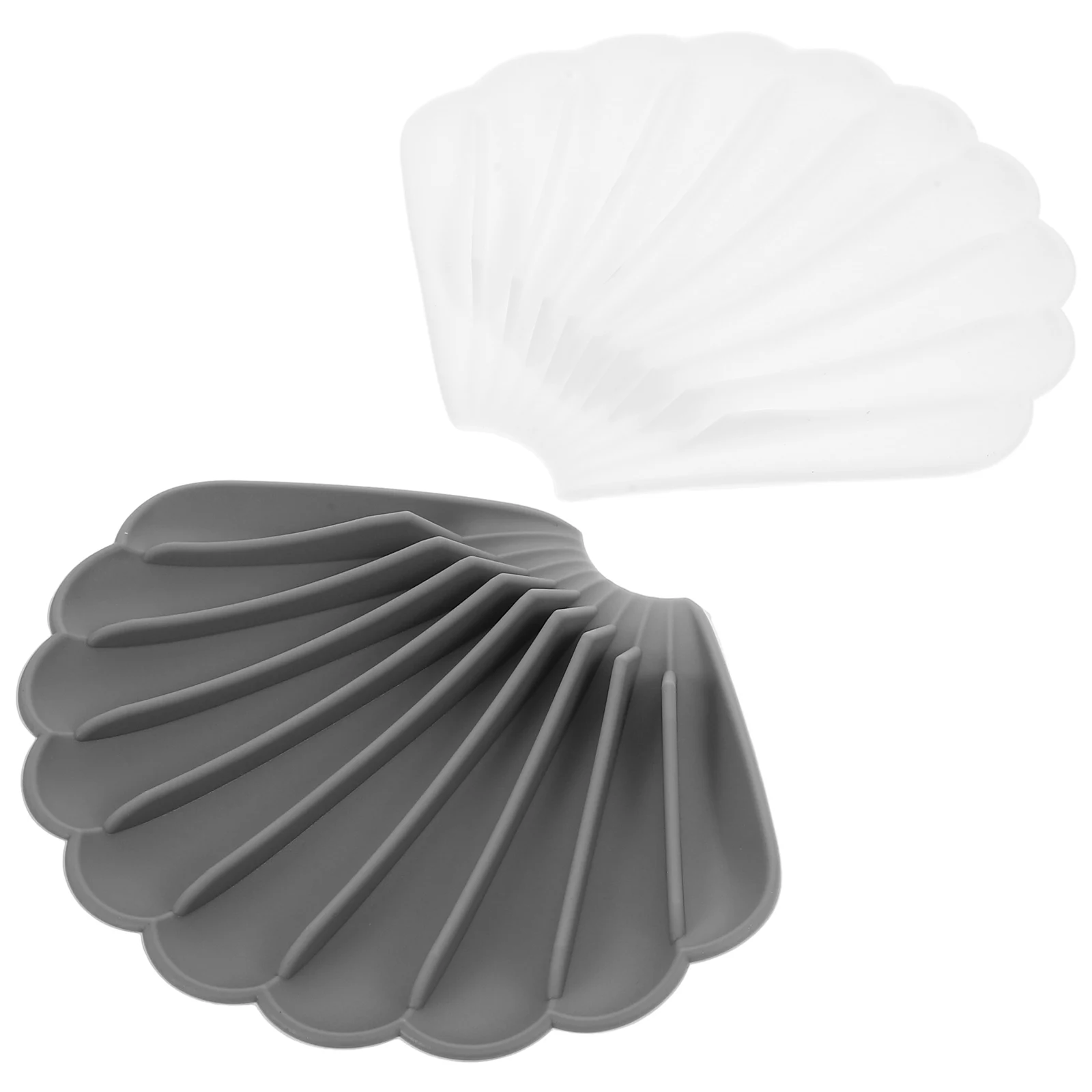 

Shell Soap Dish Holder Bath Stand Bathroom Kitchen Tray Shower Small Drain Rack Sponge Shells