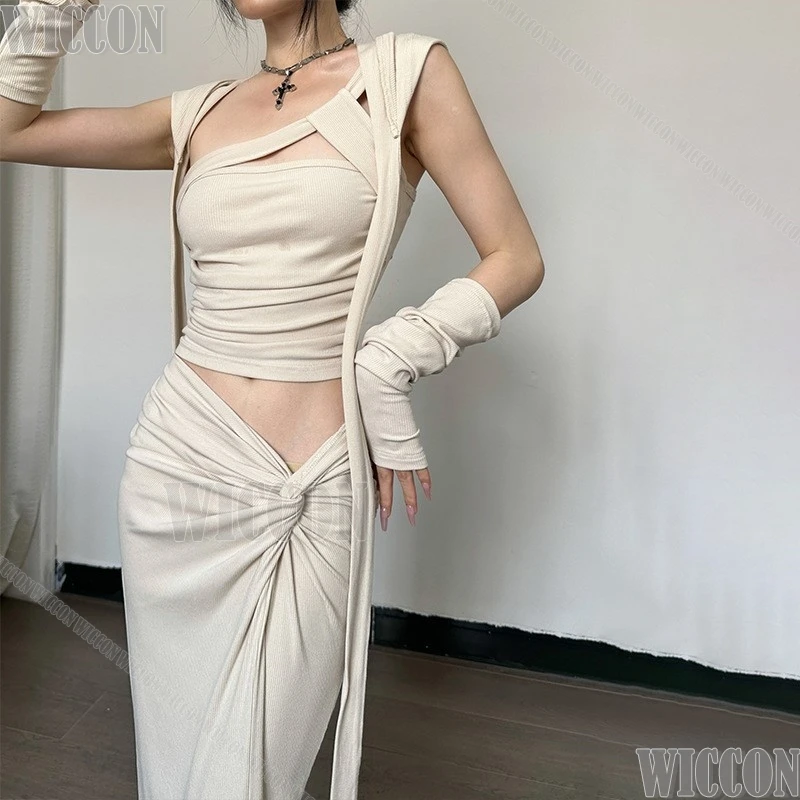 

2024НОВИНКА, летнее сексуальное платье для косплея богини, эстетика, женское платье с капюшоном, нарядные костюмы для ролевых игр на Хэллоуин, готический стиль, по индивидуальному заказу