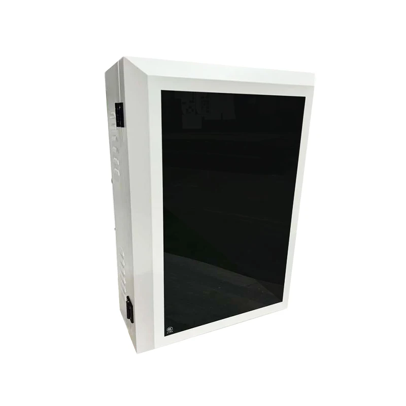 new AC EV Charger Protection Box Wall Mounted New Energy Car Charging Pile Protect Enclosure Charging Pile Solar Panel And Fan