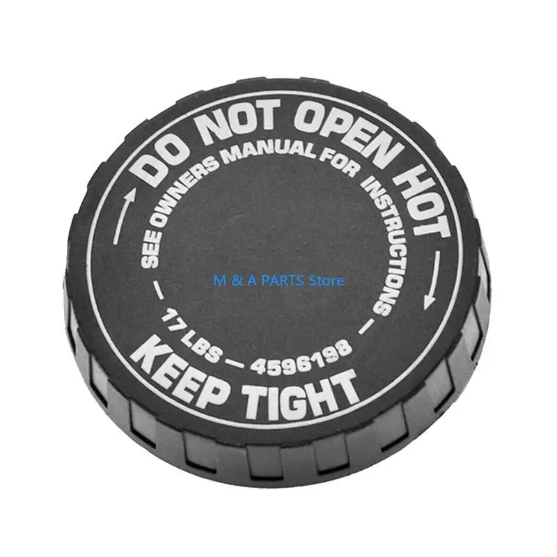 

U1JF Compatible for 4596198 55116897AA Radiator Reservoir Expansion Water Cover Automobile Durable Accessories