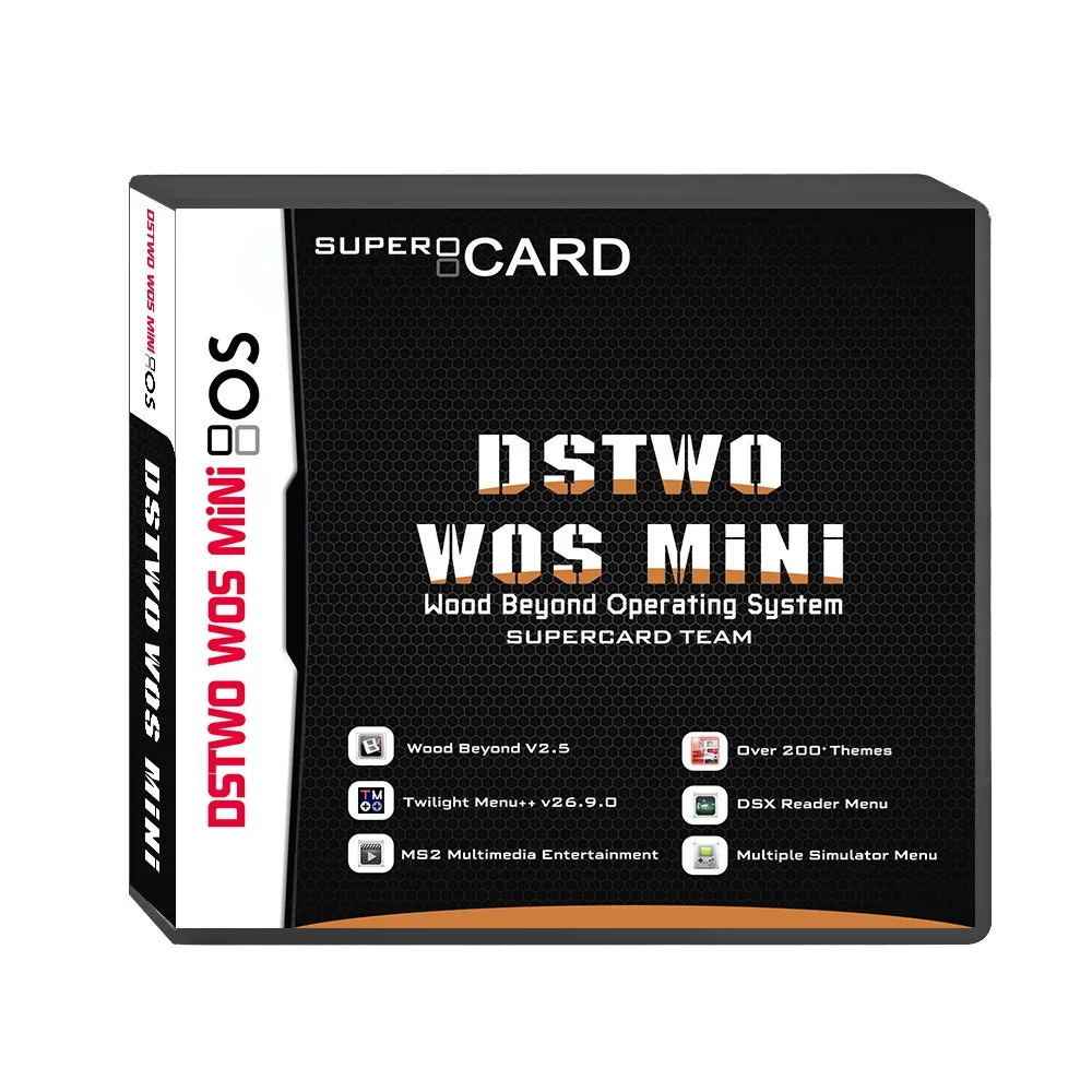 DSTWO WOS MiNi system 10000 + game NDS card, produced by the super card team