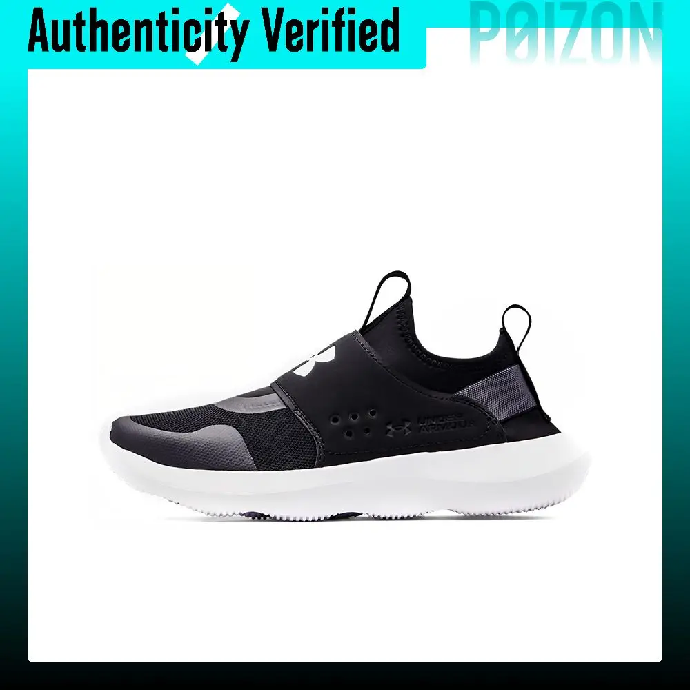Under Armour Runplay Abrasion Resistant Breathable Abrasion Resistant Breathable Low top Running Shoes Women's Black 3024871-001
