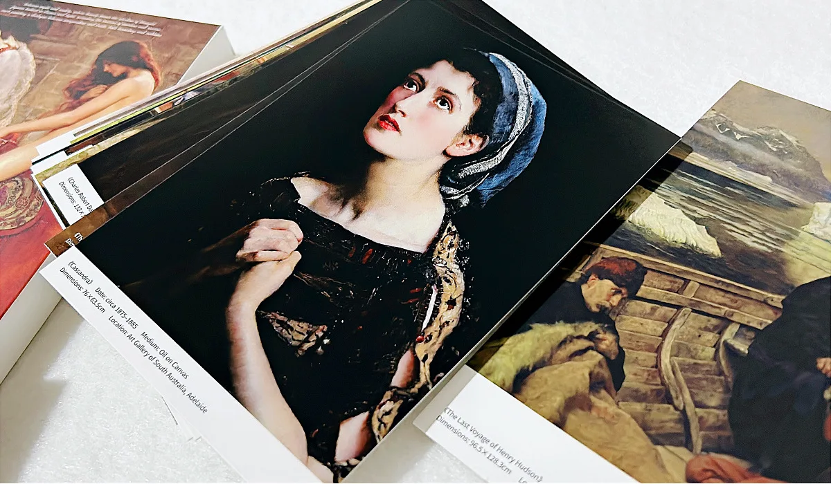 30 folhas/caixa john maler collier pintura a óleo cartão postal arte cartão retro mensagem para diy diário decoração papelaria