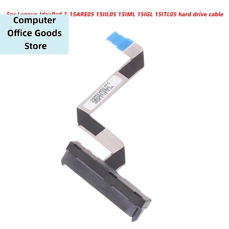 【Cable flexible con conector SATA para disco duro HDD SSD para IdeaPad 3 15ADA05 15ARE05 15IML05 15IIL05 15IGL05 15ITL05 Laptop】