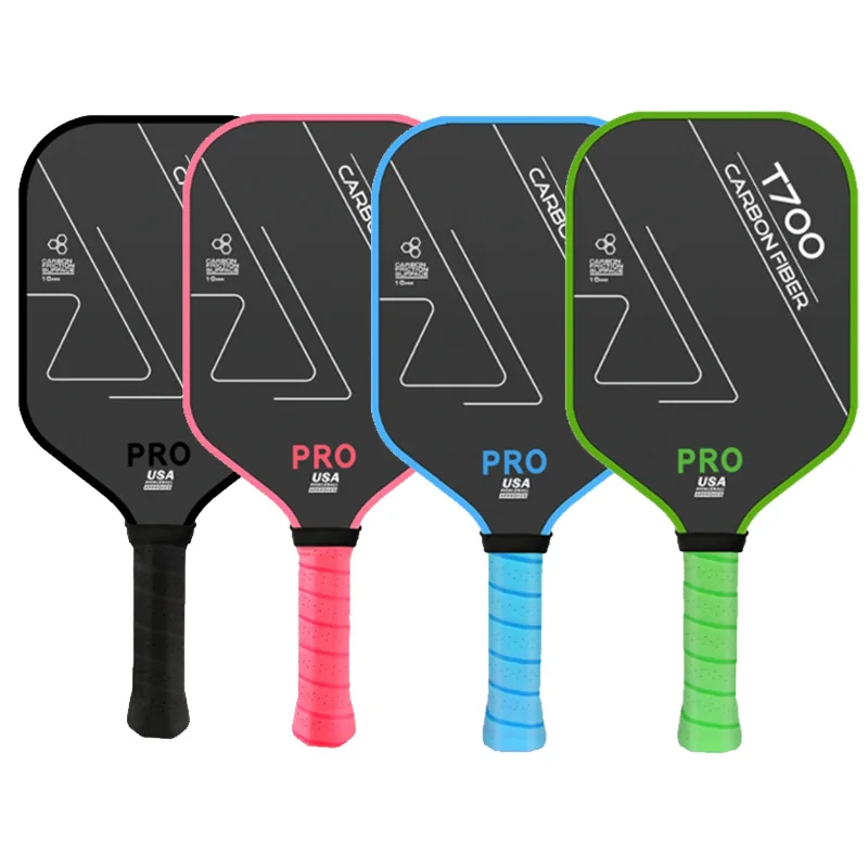 USAPA  Approved NEW T700 Pickleball Paddle Carbon Fiber PickleBall Paddle Lightweight Frosted Surface Professional Game Supplies