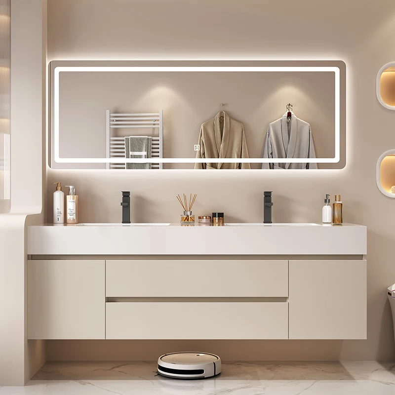 

Aesthetic Large Size Bathroom Cabinet Vintage Professional Shelves Toilet Cupboard Space Saver Gabinete Ornaments Home Decor