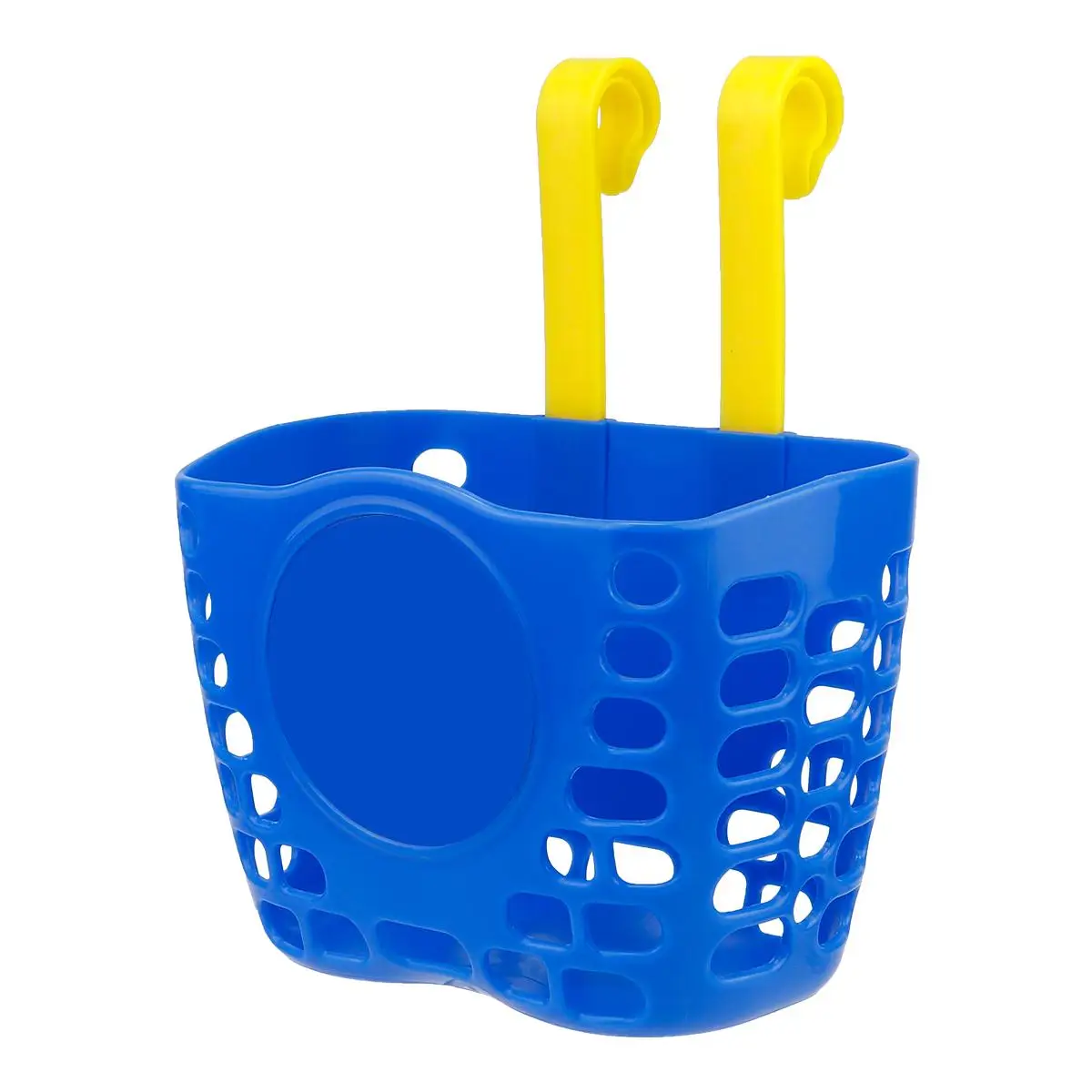

Plastic Bike Basket Front Storage Kids Bicycle Large Accessories Removable Weave Design Scratch Resistant Lightweight Portable