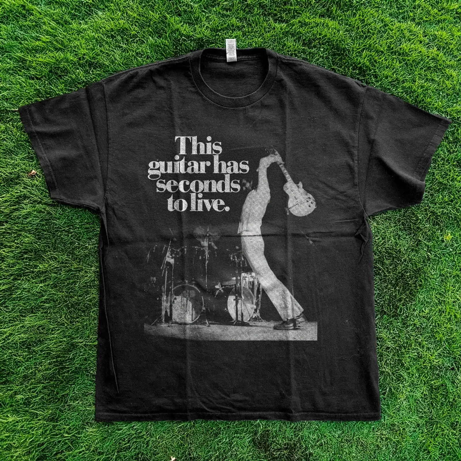 The Who Pete Townshend Retro T Shirt Size S 5XL vintage Washed Top For Everyday Wear streetwear Breathable Versatile Stylish