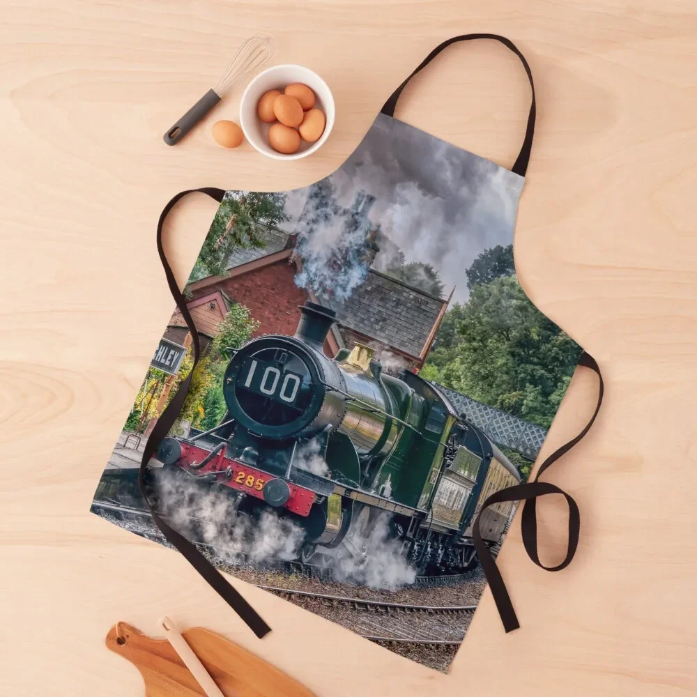 Great Western Railway Engine 2857 - 100th Birthday Apron Kitchen For Men Home Utensils Apron