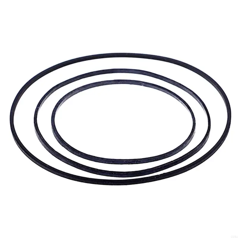 Q5WA Square Cassette Tape Machine Machine Pack Pack Essential ยางสายพานยางสำหรับไดรฟ์