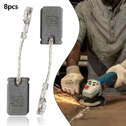 Escobillas de carbón piezas, Motor de cepillo de grafito de 5x10x17mm para Bosch GWS 1000 1100 1400 10 11 14 15-125, piezas de cambio de herramientas eléctricas, 6 uds.