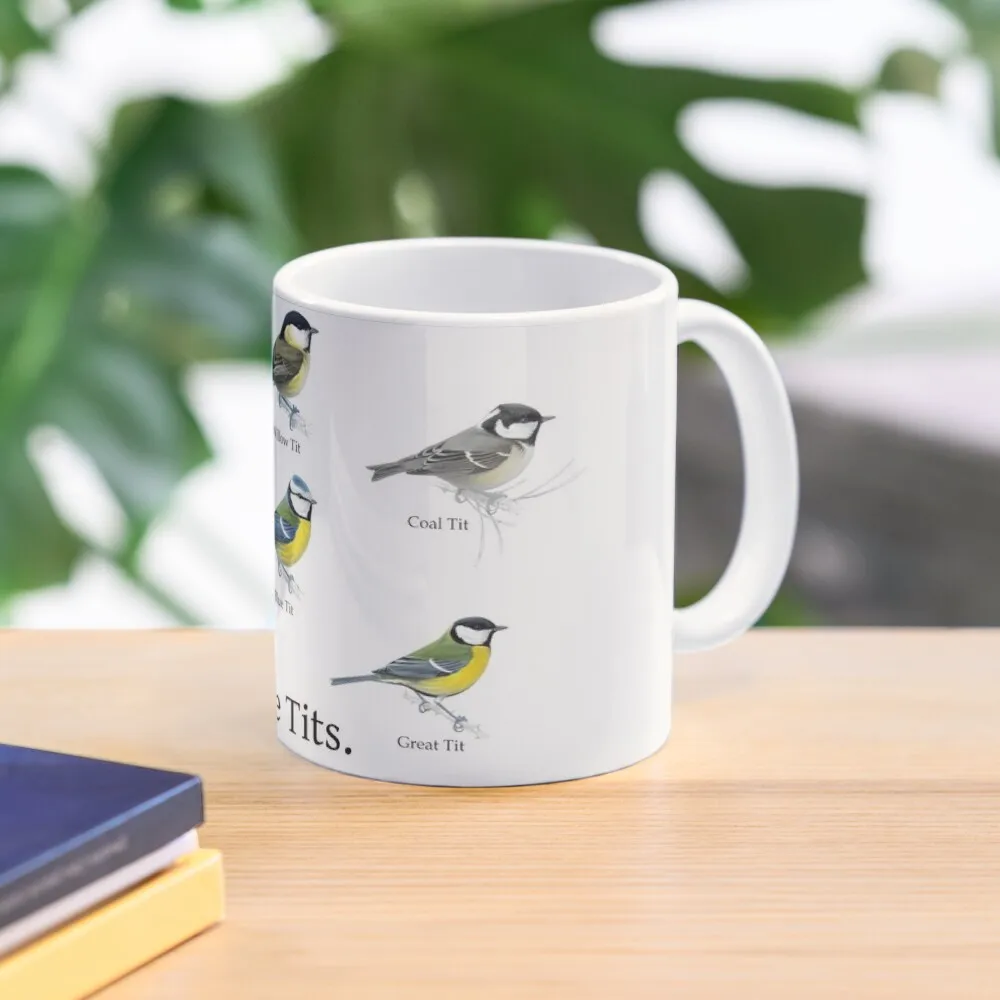 Nice Tits Birdwatcher Shirt Classic  Mug Tea Photo Coffee Cup Drinkware Image Design Printed Simple Gifts Handle Round Picture